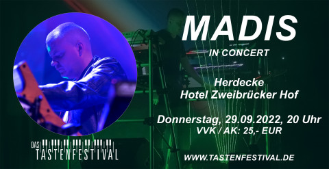 Konzertticket MADIS, 29.09.2022, Herdecke - Ruhrfestsaal