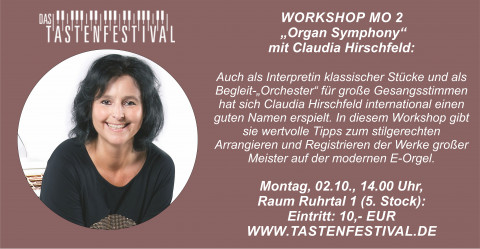 Workshop "Organ Symphony", Claudia Hirschfeld, 02.10.2023, TASTENFESTIVAL