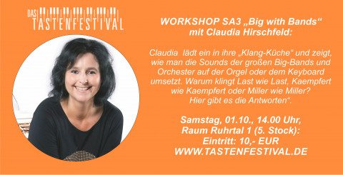 Workshop "Big mit Bands", Claudia Hirschfeld, 01.10.2022, TASTENFESTIVAL
